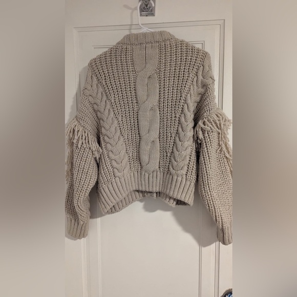 H&M Fringe-trimmed Cardigan - Picture 3 of 6